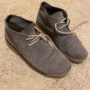 Like new Grey Suede Desert Boot / Loafer / Ankle Boot